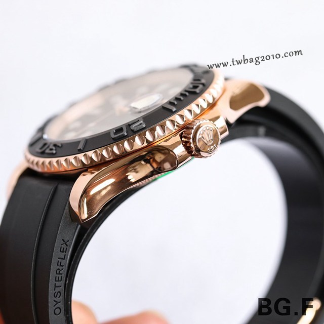 勞力士遊艇名仕手錶 金遊艇Rolex yacht Master 116695 Rolex複刻男士腕表  gjs1935